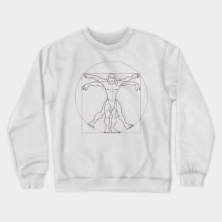 Vitruvian son of man Crewneck Sweatshirt